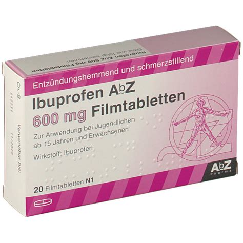 Ibuprofen 600 Mg: Relieves Inflammation Safely