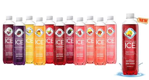 Ice Sparkling Water Flavors