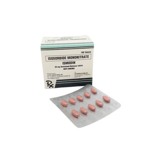 Isosorbide Mononitrate 30 Mg