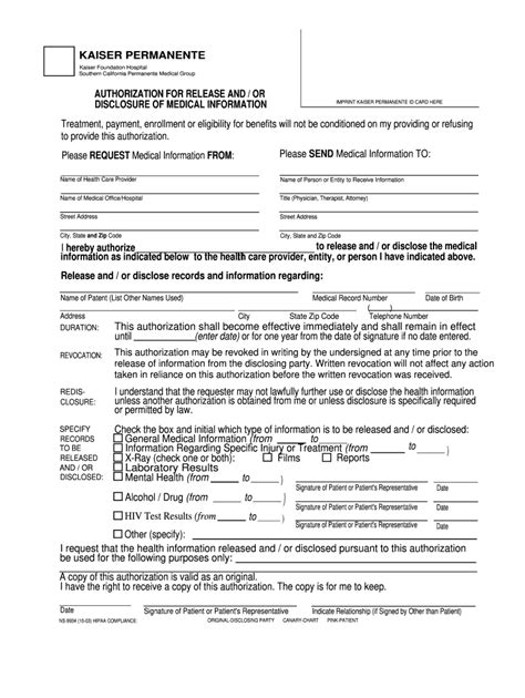 Kaiser Medical Records Fax Number Fill Out Sign Online Dochub