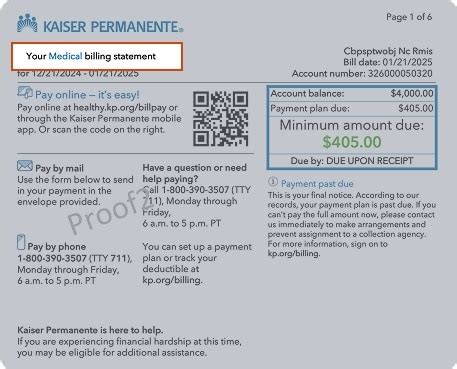 Kaiser Permanente Billing