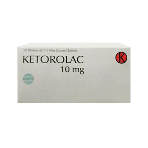 Ketorolac 10Mg Tablet Uses Explained