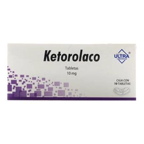 Ketorolaco 10 Mg