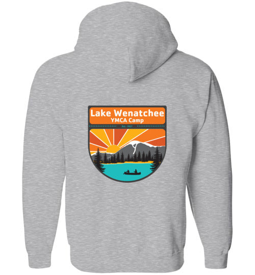 Lake Wenatchee Zip Hoodie 2021 Logo Pack For Camp