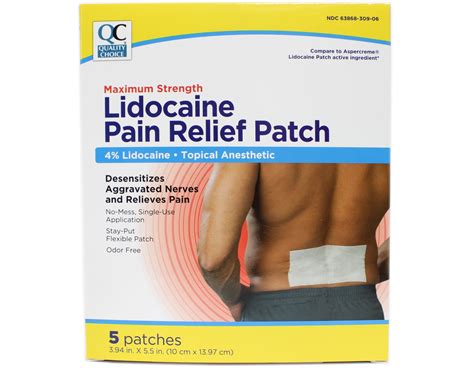 Lidocaine Pain Patch