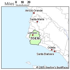 Lompoc Zip Code