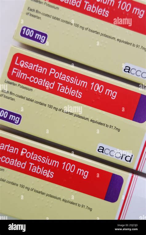 Losartan Potassium 100Mg: Lowers Blood Pressure
