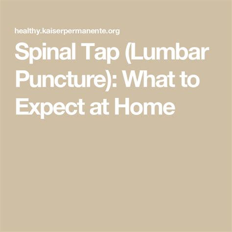 Lumbar Puncture: Know What To Expect