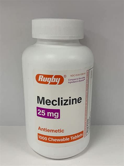 Meclizine 25 Mg
