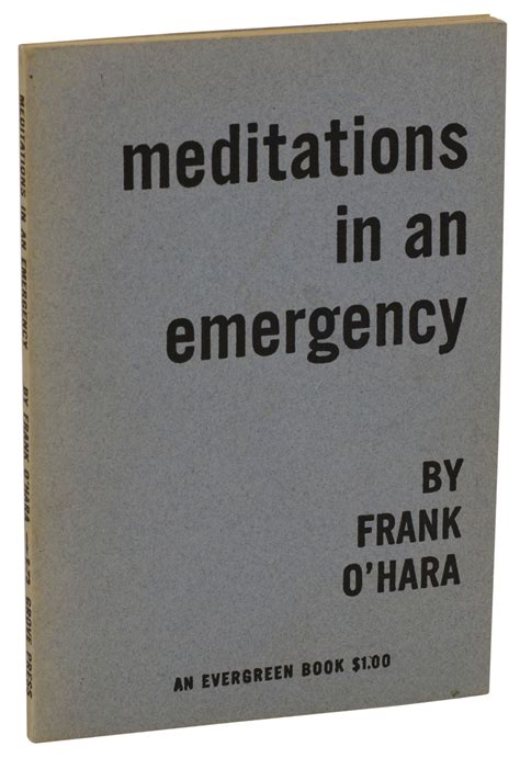 Meditations In An Emergency