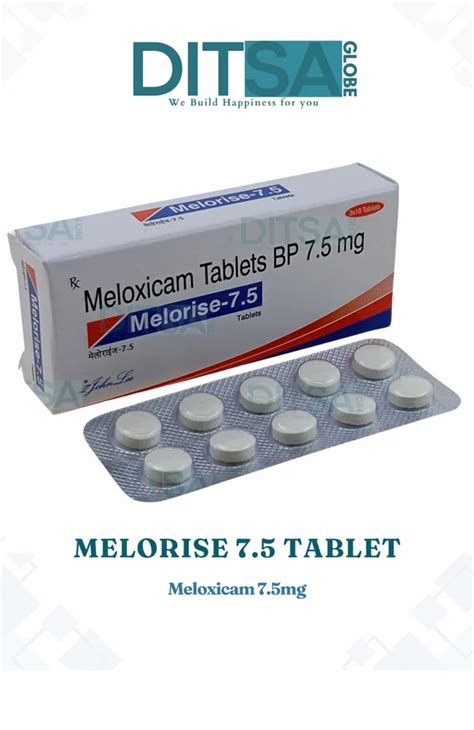 Meloxicam 7.5 Mg Used For