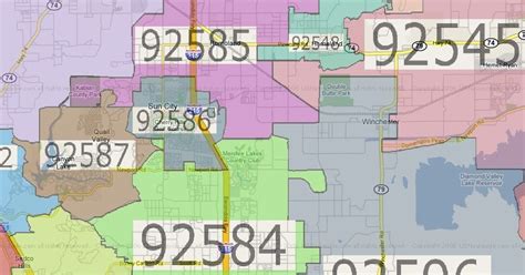 Menifee Ca Zip Code