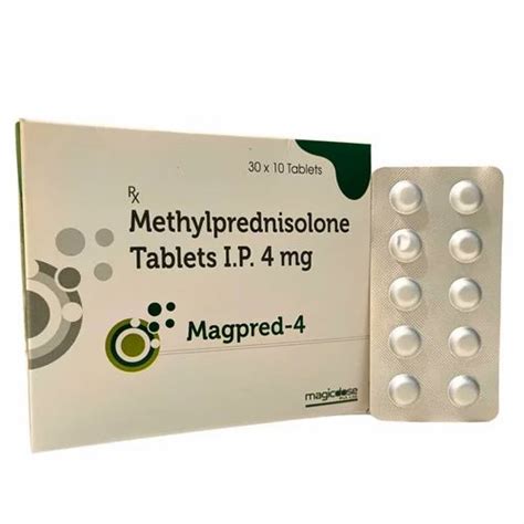 Methylprednisolone 4 Mg: Relieves Pain And Swelling