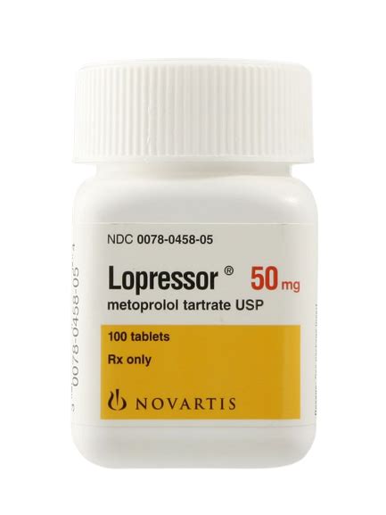 Metoprolol Metoprolol Tartrate
