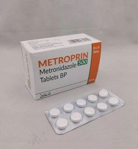Metronidazol 500 Mg: Treats Bacterial Infections