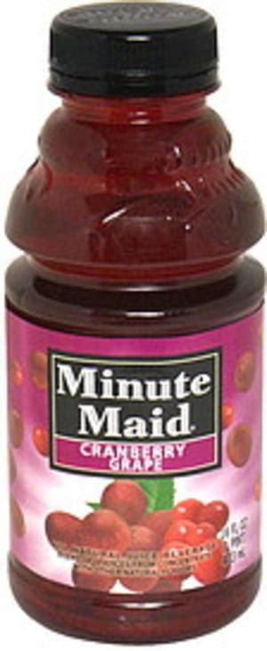 Minute Maid Cranberry Grape Juice 16 Oz Nutrition Information Innit Minute Maid Cranberry Grape Juice 16 Oz Nutrition Information Innit