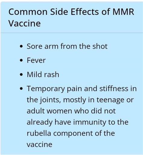 Mmr Vaccine: Minimize Side Effects With Expert Advice
