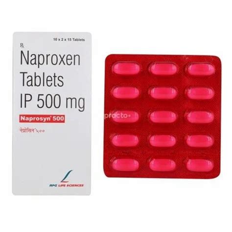 Naproxen 500 Mg: Relieves Pain Fast