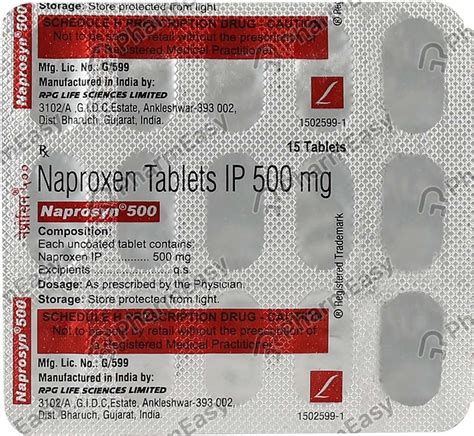 Naproxen 500 Mg Uses