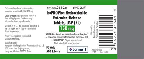 Ndc 00527 2415 32 Bupropion Hydrochloride Xl 150 Mg 1 Details Ndc 00527 2415 32 Bupropion Hydrochloride Xl 150 Mg 1 Details