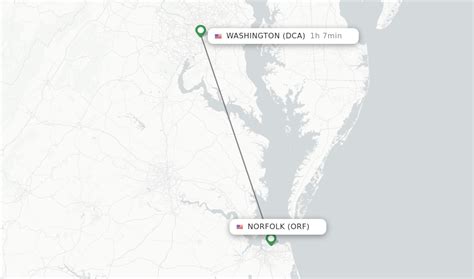 Norfolk To Washington Dc