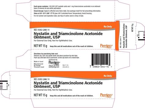Nystatin And Triamcinolone Acetonide Ointment