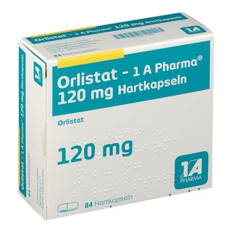 Orlistat 1A Pharma 120 Mg Hartkapseln 84 St Shop Apotheke Com