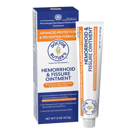 Otc Hemorrhoid Ointment: Soothe Pain And Itch Instantly