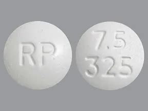 Oxycodone/Acetaminophen 10325 Mg En Español