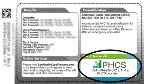Phcs Provider Phone Number
