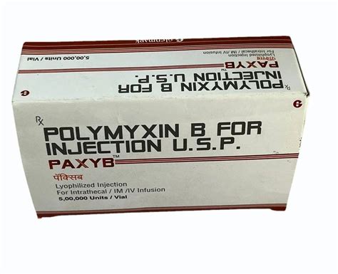 Polymyxin B Sulfate Injection At 550 Box Polymyxin B Sulfate Polymyxin B Sulfate Injection At 550 Box Polymyxin B Sulfate