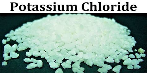 Potassium Chloride Side Effects Revealed