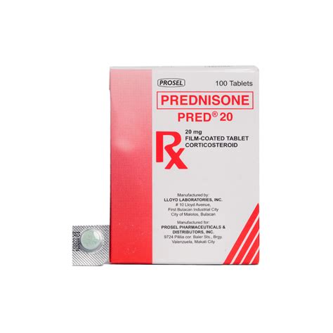 Prednisone 20 Mg Tablet