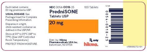 Prednisone 20Mg: Treatment Guide