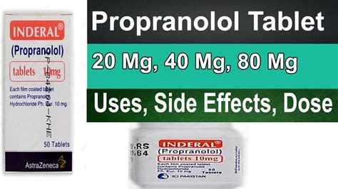 Propranolol 10 Mg Side Effects