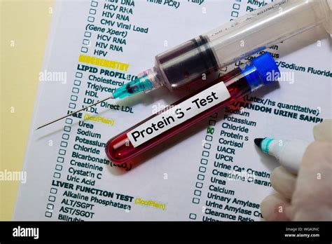 Protein Blood Test