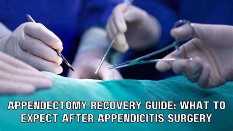 Recuperation After Appendectomy