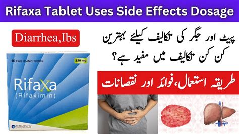 Rifaxa 550Mg Uses Rifaxa 200Mg Rifaximin 550 Mg Tablet Uses In Urdu