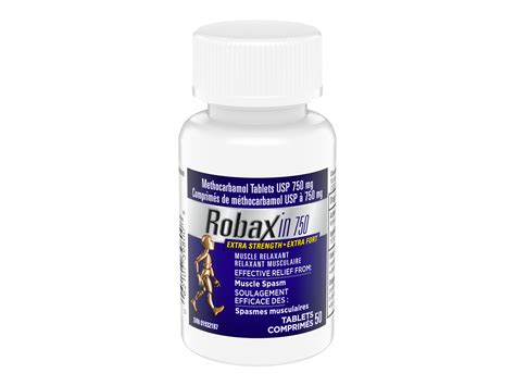 Robaxin 750 Extra Strength Tablets 50 S