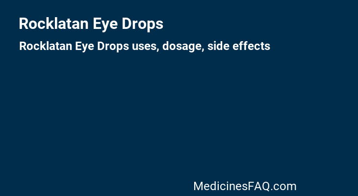 Rocklatan Eye Drops