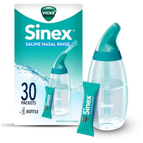 Saline Solution Nose Rinse