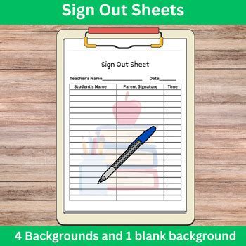 Sign Out Sheet: Streamline Attendance Tracking