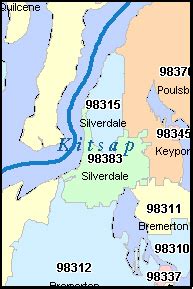 Silverdale Zip Code Map: Easy Lookup