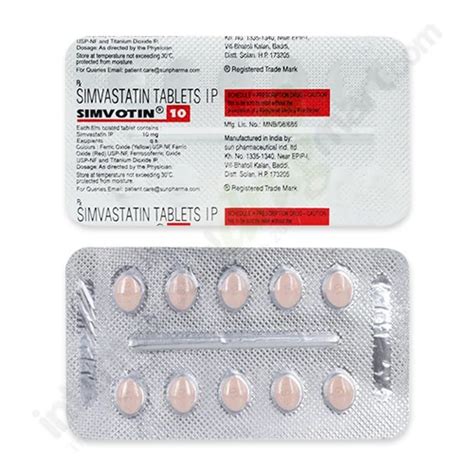 Simvastatin 10 Mg: Reduces Heart Disease Risk