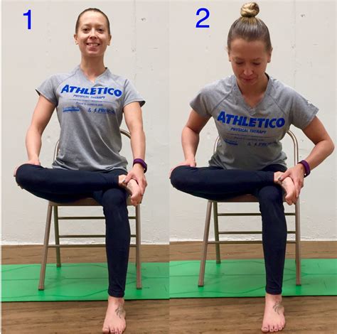 Sitting Piriformis Stretch