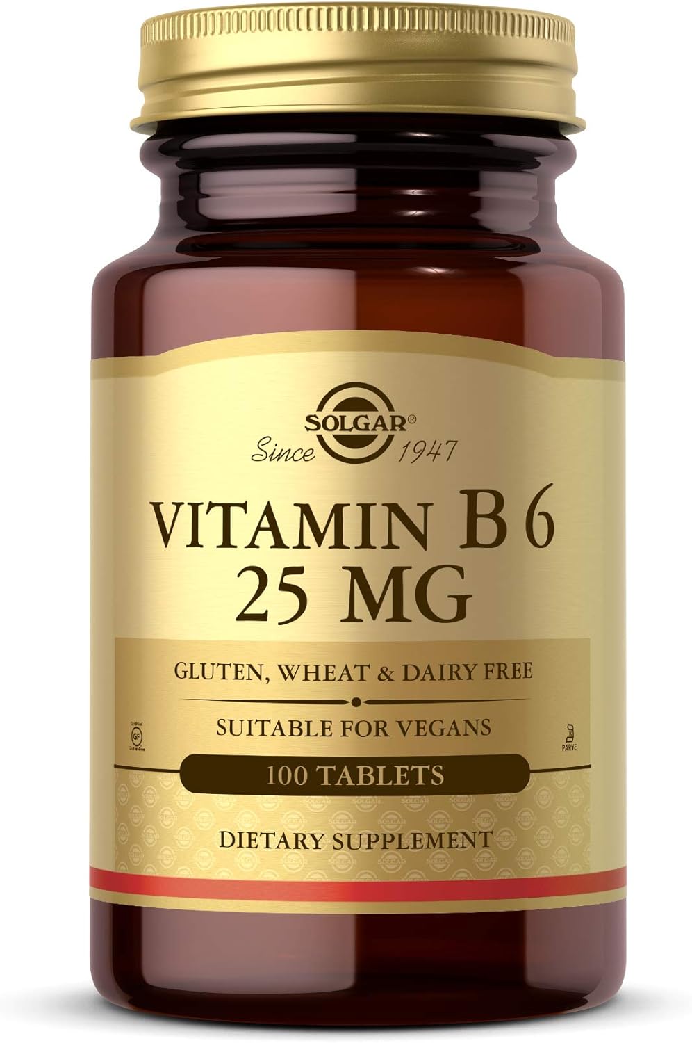 Solgar Vegan Vitamin B6 25Mg Supports Energy Metabolism Heart Health Solgar Vegan Vitamin B6 25Mg Supports Energy Metabolism Heart Health