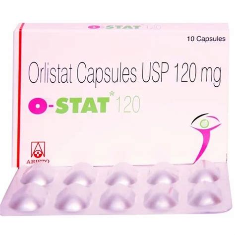 Tablet Orlistat Capsules 120Mg At 420 Stripe In Mumbai Id