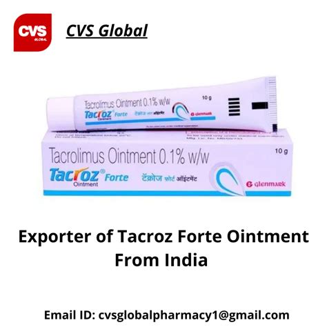 Tacrolimus Ointment 0.1: Soothes Itchy Skin Conditions