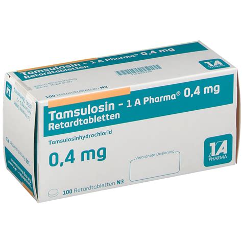 Tamsulosin Hcl 0.4 Mg Capsule