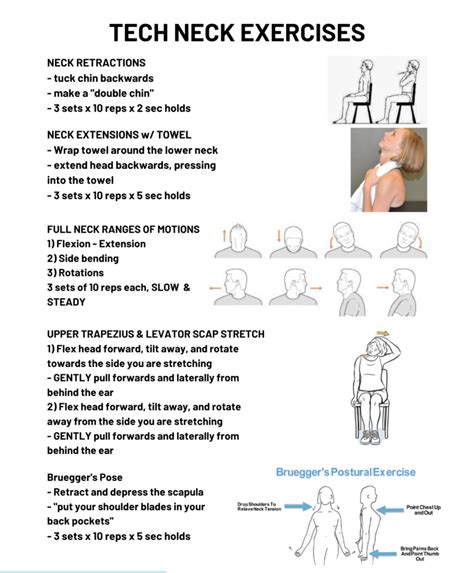 Tech Neck Exercises